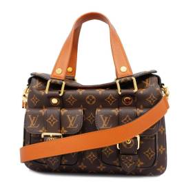 Louis Vuitton Manhattan Segeltuch Handtaschen von Louis Vuitton