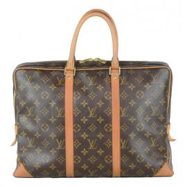 Louis Vuitton Porte Documents Voyage Segeltuch Handtaschen von Louis Vuitton