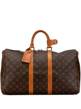 Louis Vuitton Pre-Owned 1980er Monogram Keepall 45 Reisetasche - Braun von Louis Vuitton