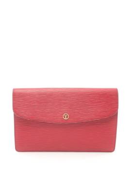 Louis Vuitton Pre-Owned 1987 Montaigne Clutch 27cm - Rot von Louis Vuitton