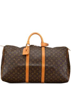 Louis Vuitton Pre-Owned 1988 Monogram Keepall 55 Reisetasche - Braun von Louis Vuitton