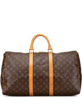 Louis Vuitton Pre-Owned 1992 Monogram Keepall Reisetasche 50cm - Braun von Louis Vuitton