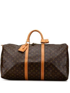 Louis Vuitton Pre-Owned 1995 Monogramm Keepall 55 Reisetasche - Braun von Louis Vuitton