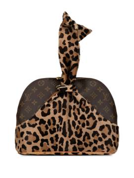 Louis Vuitton Pre-Owned 1996 Azzedine Alaia Monogram Leopard Alma Handtasche - Braun von Louis Vuitton