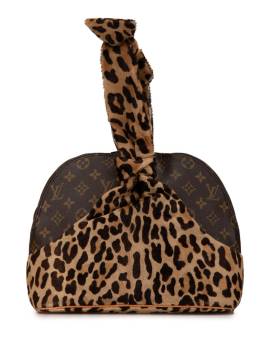 Louis Vuitton Pre-Owned 1996 Azzedine Alaia Monogram Leopard Alma Handtasche - Braun von Louis Vuitton