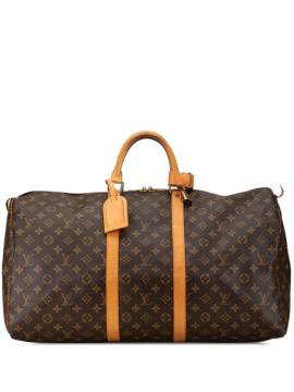 Louis Vuitton Pre-Owned 1996 Monogram Keepall 55 Reisetasche - Braun von Louis Vuitton