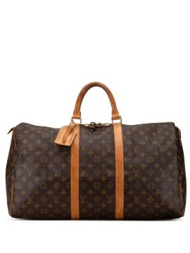 Louis Vuitton Pre-Owned 2000 Monogram Keepall Reisetasche 50cm - Braun von Louis Vuitton