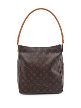 Louis Vuitton Pre-Owned 2000 Monogram Looping GM Schultertasche - Braun von Louis Vuitton