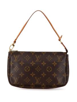 Louis Vuitton Pre-Owned 2000 Monogram Pochette Accessoires Schultertasche - Braun von Louis Vuitton