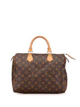 Louis Vuitton Pre-Owned 2001 Monogram Speedy 30 Boston Tasche - Braun von Louis Vuitton