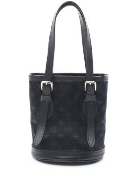 Louis Vuitton Pre-Owned 2001 Little Bucket Satin Beuteltasche - Schwarz von Louis Vuitton