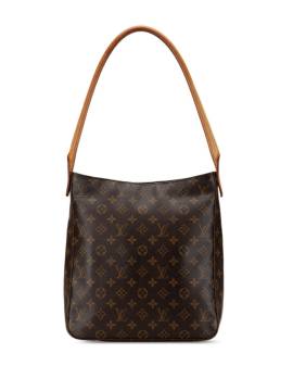 Louis Vuitton Pre-Owned 2001 Monogram Looping GM Schultertasche - Braun von Louis Vuitton