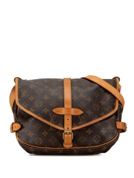 Louis Vuitton Pre-Owned 2001 Monogram Saumur Umhängetasche 30cm - Braun von Louis Vuitton