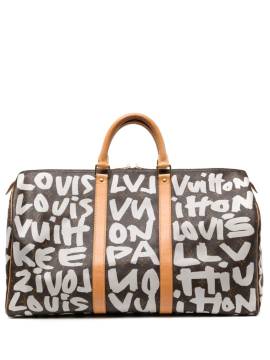 Louis Vuitton Pre-Owned 2001 Stephen Sprouse Keepall Graffiti Tasche 50cm - Braun von Louis Vuitton