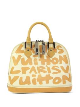 Louis Vuitton Pre-Owned 2001 pre-owned x Stephen Sprouse Alma MM Handtasche - Nude von Louis Vuitton