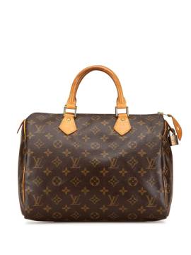 Louis Vuitton Pre-Owned 2002 Monogram Speedy 30 Boston Tasche - Braun von Louis Vuitton