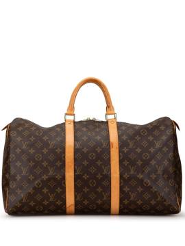 Louis Vuitton Pre-Owned 2003 Monogram Keepall 50 Reisetasche - Braun von Louis Vuitton