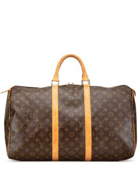 Louis Vuitton Pre-Owned 2003 Monogram Keepall 50 Reisetasche - Braun von Louis Vuitton