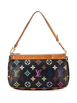 Louis Vuitton Pre-Owned 2003 Monogram Multicolore Pochette Accessoires Schultertasche - Schwarz von Louis Vuitton