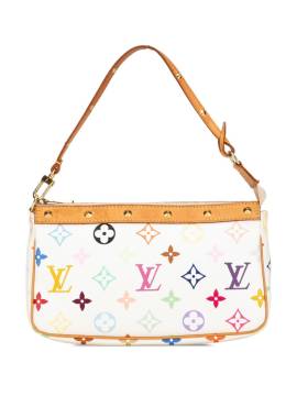 Louis Vuitton Pre-Owned 2003 Monogram Multicolore Pochette Accessoires Schultertasche - Weiß von Louis Vuitton