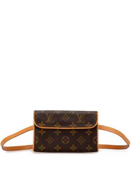 Louis Vuitton Pre-Owned 2003 Monogram Pochette Florentine Gürteltasche - Braun von Louis Vuitton