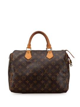 Louis Vuitton Pre-Owned 2003 Monogram Speedy 30 Boston Tasche - Braun von Louis Vuitton