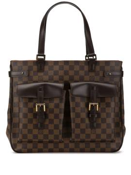 Louis Vuitton Pre-Owned 2004 Damier Ebene Uzes Handtasche - Braun von Louis Vuitton