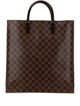 Louis Vuitton Pre-Owned 2005 Damier Ebene Sac Plat Tote Bag - Braun von Louis Vuitton