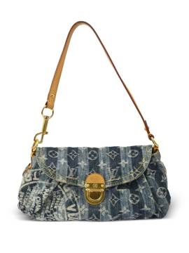 Louis Vuitton Pre-Owned 2006 Mini Pleaty Raye Schultertasche - Blau von Louis Vuitton