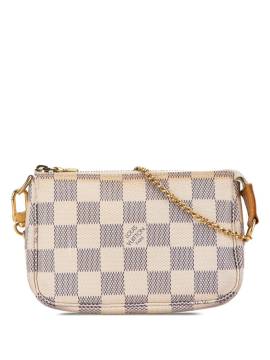 Louis Vuitton Pre-Owned 2007 Damier Azur Mini Pochette Accessoires handbag - Weiß von Louis Vuitton