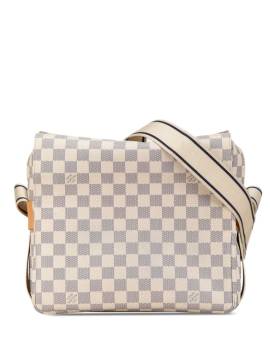 Louis Vuitton Pre-Owned 2007 Damier Azur Naviglio Umhängetasche - Weiß von Louis Vuitton