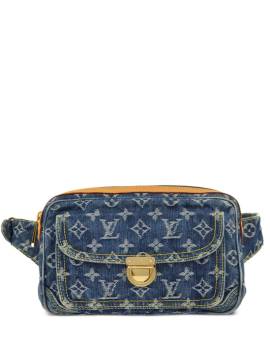 Louis Vuitton Pre-Owned 2007 Denim-Gürteltasche mit Monogramm - Blau von Louis Vuitton