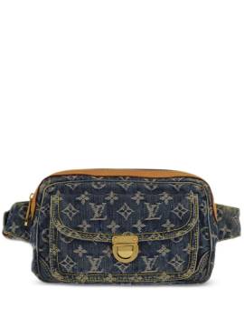 Louis Vuitton Pre-Owned 2007 Denim-Gürteltasche mit Monogramm - Blau von Louis Vuitton