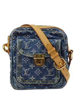 Louis Vuitton Pre-Owned 2007 Denim-Umhängetasche mit Monogramm-Jacquard - Blau von Louis Vuitton