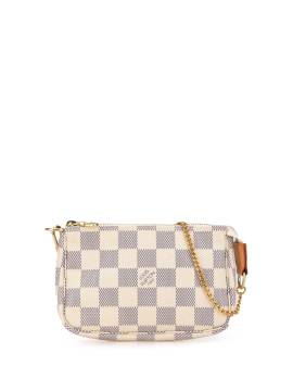 Louis Vuitton Pre-Owned 2008 Damier Azur Mini Pochette Accessoires handbag - Weiß von Louis Vuitton