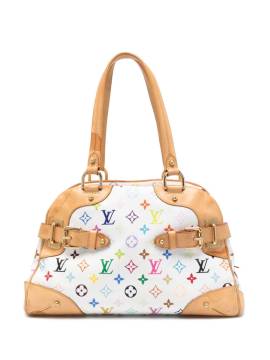 Louis Vuitton Pre-Owned 2010 x Takashi Murakami Claudia Schultertasche - Weiß von Louis Vuitton