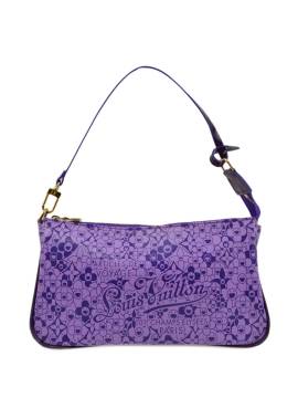 Louis Vuitton Pre-Owned 2010 x Takashi Murakami Pochette Accessoires Clutch - Violett von Louis Vuitton