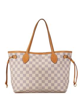 Louis Vuitton Pre-Owned 2011 Damier Azur Neverfull PM Handtasche - Weiß von Louis Vuitton