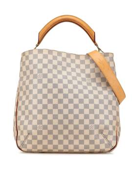 Louis Vuitton Pre-Owned 2012 Damier Azur Soffi satchel - Weiß von Louis Vuitton