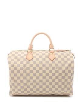 Louis Vuitton Pre-Owned 2012 Speedy 35 Damier Tote Bag - Weiß von Louis Vuitton