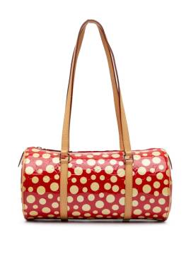 Louis Vuitton Pre-Owned 2012 x Yayoi Kusama Vernis Dots Infinity Papillon 30 Handtasche - Rot von Louis Vuitton