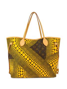 Louis Vuitton Pre-Owned 2012 x Yayoi Kusama Waves Neverfull MM Tote Bag - Gelb von Louis Vuitton