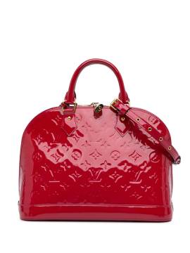 Louis Vuitton Pre-Owned 2013 Monogram Vernis Alma PM Satchel-Tasche - Rot von Louis Vuitton