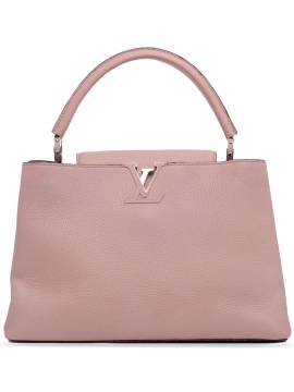 Louis Vuitton Pre-Owned 2013 Taurillon Capucines MM Satchel-Tasche - Rosa von Louis Vuitton