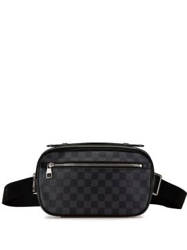 Louis Vuitton Pre-Owned 2015 Damier Graphite Ambler Gürteltasche - Schwarz von Louis Vuitton