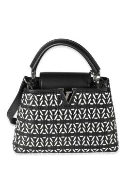 Louis Vuitton Pre-Owned 2016 Tressage Capucines BB Tote Bag - Schwarz von Louis Vuitton