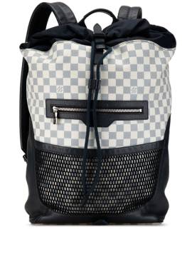 Louis Vuitton Pre-Owned 2018 Damier Azur Coastline Matchpoint Rucksack - Schwarz von Louis Vuitton