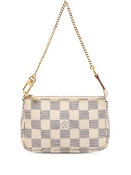 Louis Vuitton Pre-Owned 2018 mini Pochette Accessoires Handtasche - Weiß von Louis Vuitton