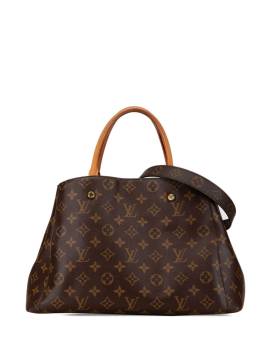 Louis Vuitton Pre-Owned 2018 Montaigne MM Satchel-Tasche - Braun von Louis Vuitton