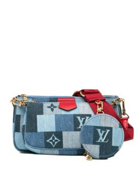 Louis Vuitton Pre-Owned 2019 Multi Pochette Accessoires Umhängetasche - Blau von Louis Vuitton